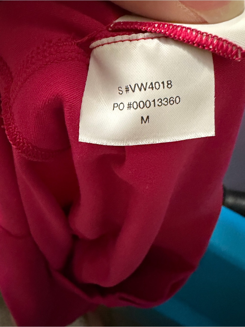 Vuori High Rise Leggings Fuchsia Pink Size Medium Athleisure Activewear - Picture 6 of 6